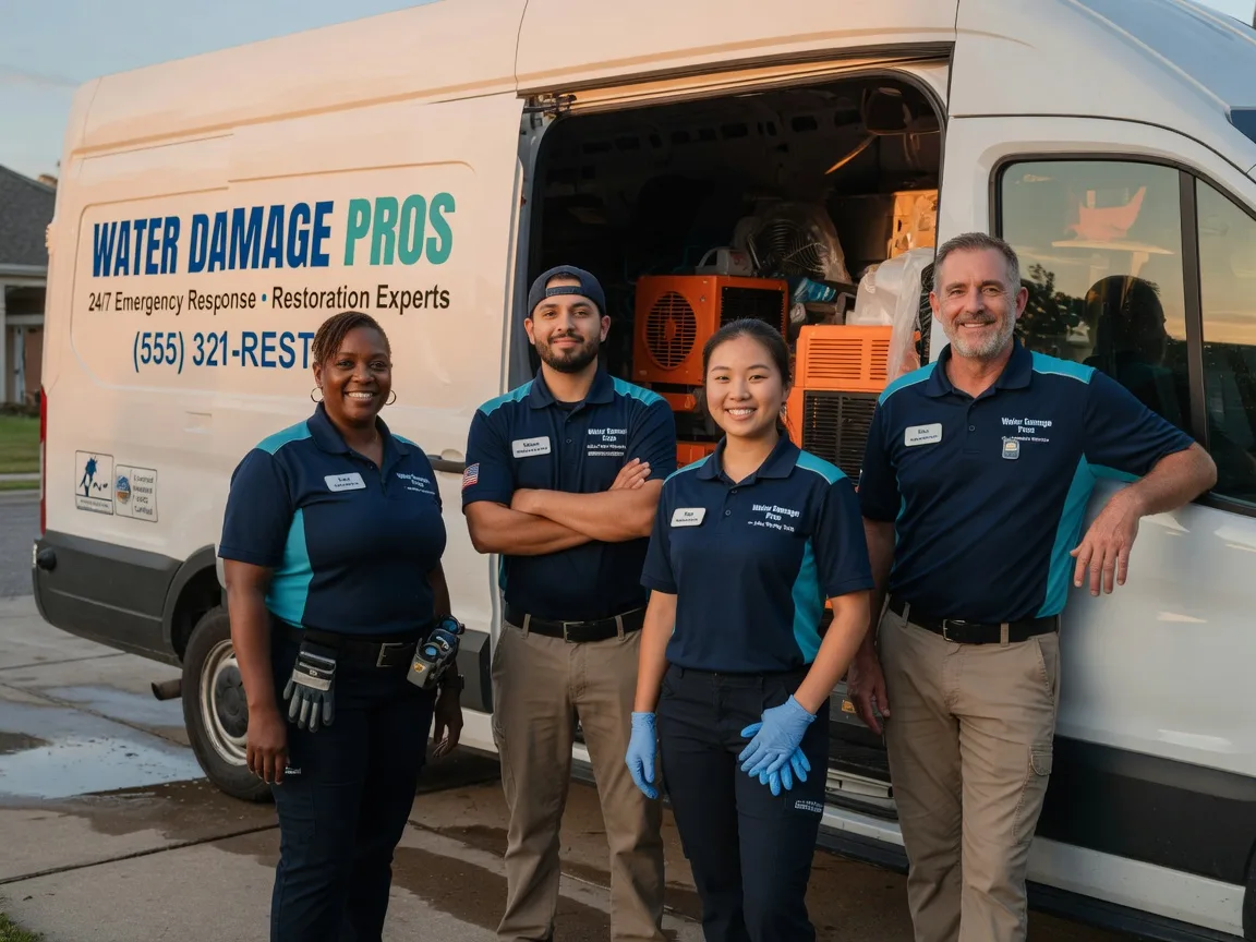 Water Damage Restoration company in Wellington, IL